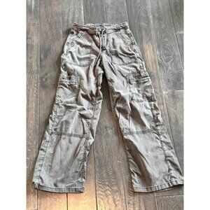 American Eagle cargo pants wide leg size 000